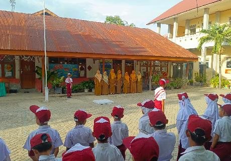 UPACARA BENDERA DI SD NEGERI 60 BANDA ACEH SENIN 3 AGUSTUS 2026